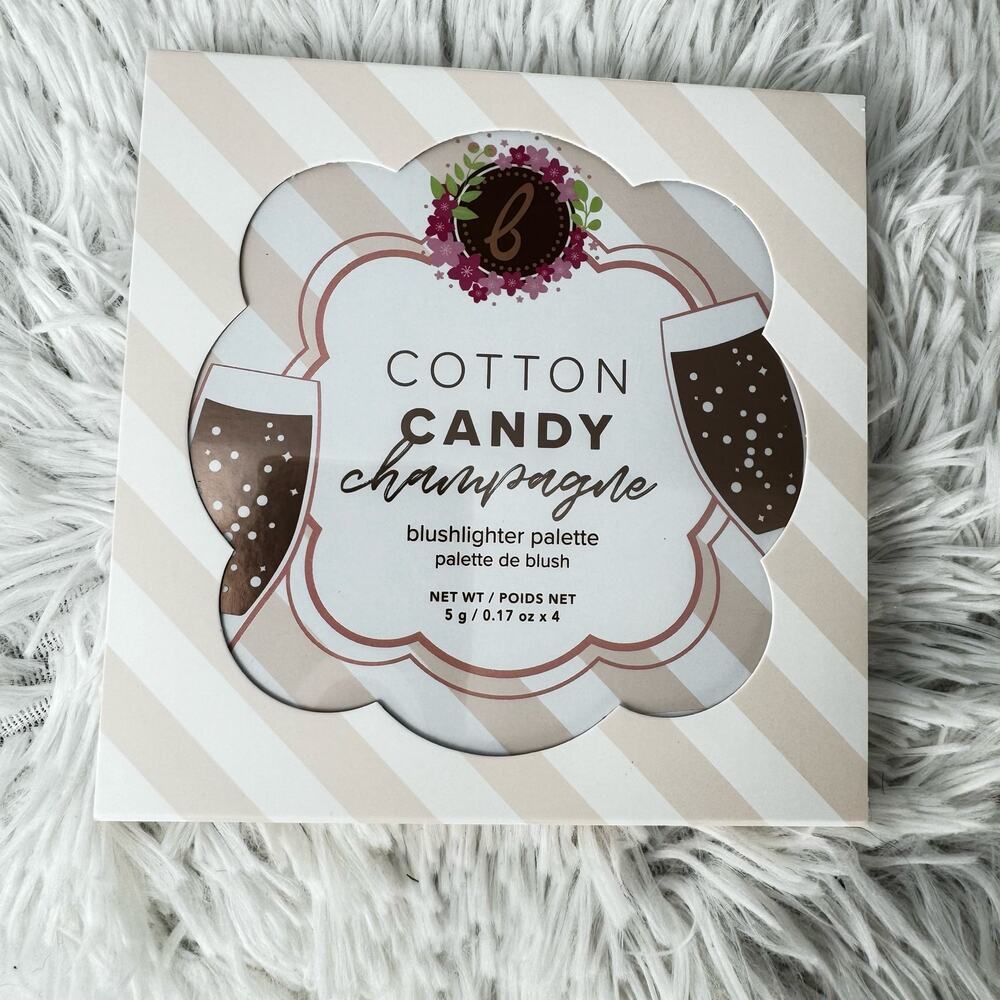 New Cotton Candy Champagne Blushlighter Eyeshadow Palette Radiant Glow